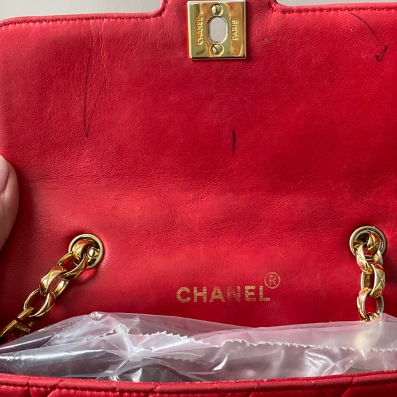 ❌SOLD❌Authentic Vintage CHANEL Diana Flap Bag RARE - Picture 7 of 10